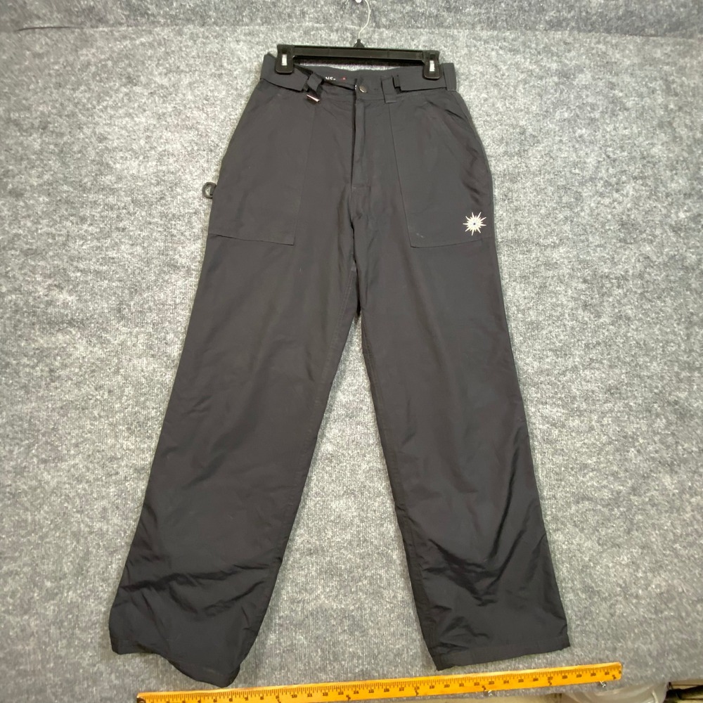 Sessions Womens Base Series Snowboard Pants Black Size Medium RN 92216 Y2K Ski